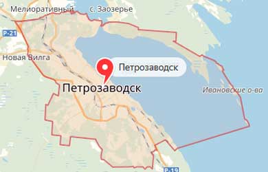 Карта: Петрозаводск