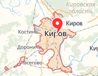 Карта: Киров