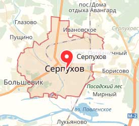Карта: Серпухов